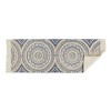 Design Imports Medallion Textured Fringe - French Blue - 2 Ft 3 In X 6 Ft - 2 of 4