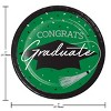 Creative Converting 2025 Graduate School Spirit Emerald Green Tableware Kit 18ct - 4 of 4