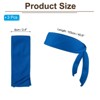 Unique Bargains Polyester Elastic Running Sports Workout Head Ties Sweatbands 3 Pcs - 2 of 3