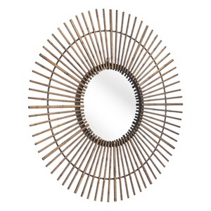 Zuo Dimond Mirror Gold - 1 of 4