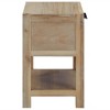 Nightstand Natural wood Solid Acacia wood, MDF, Acacia veneer Small - 4 of 4