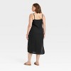 Women's Linen Slip Dress - A New Day™ - 2 of 3