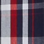 navy plaid