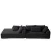 108" Chenille Modular L-Shaped Sectional Sofa with Left Chaise & 6 Pillows - 2 of 4
