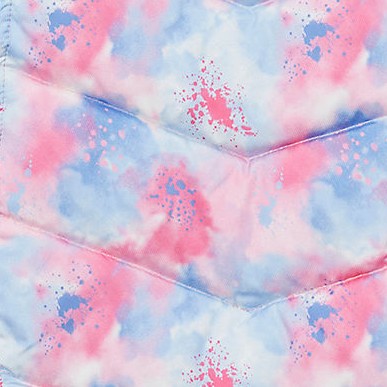 pink cotton candy splash