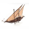 Old Modern Handicrafts DHOW Medium Ship Model – 30.5"x5"x26.5", Handcrafted with Triangular Sails & Rigging - 4 of 4