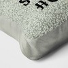 13"x9" Small 'Home Sweet Home' Tombstone Novelty Shaped Throw Pillow Green - Hyde and EEK! Boutique™ - 4 of 4