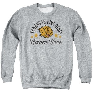 University of Arkansas at Pine Bluff Official Golden Lions Adult Crewneck Sweatshirt - 1 of 4