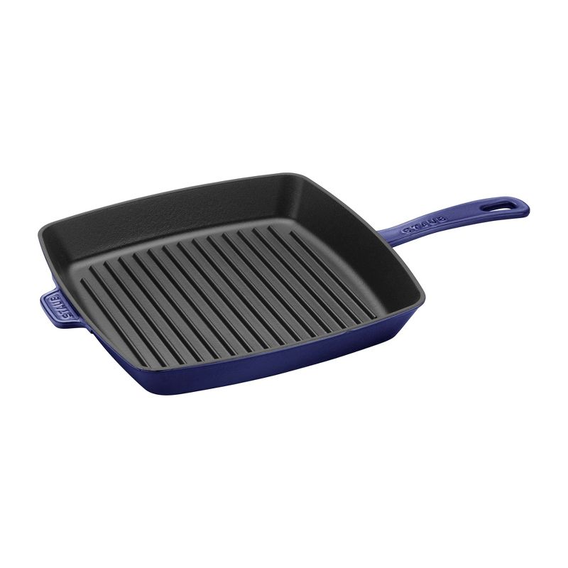 STAUB Cast Iron 12-inch Square Grill Pan, 1 of 5