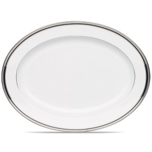 Noritake Austin Platinum Large Oval Serving Platter - 1 of 4