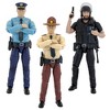 Set of all Three 6.5 Inch Ultimate Law Enforcement Figures [Police, State Trooper, Swat Officer] - 2 of 4