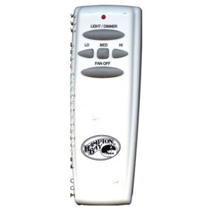 Dan’s Originals for Hampton Bay UC7078T FAN-HD CHQ7078T Ceiling Fan Remote Control - UC7078T - 1 of 2
