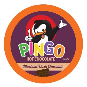 Pingo Hot Chocolate Pods for Keurig K-Cup Brewers, Black Out, 40 Count - 1 of 4