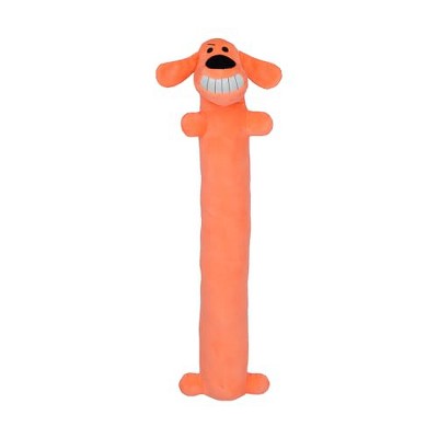 Multipet Original Loofa Jumbo Dog Toy in Assorted Colors, 24-Inch