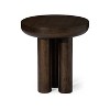 Maven Lane Owen Rustic Wooden Side Table 19"x19" - 3 of 4