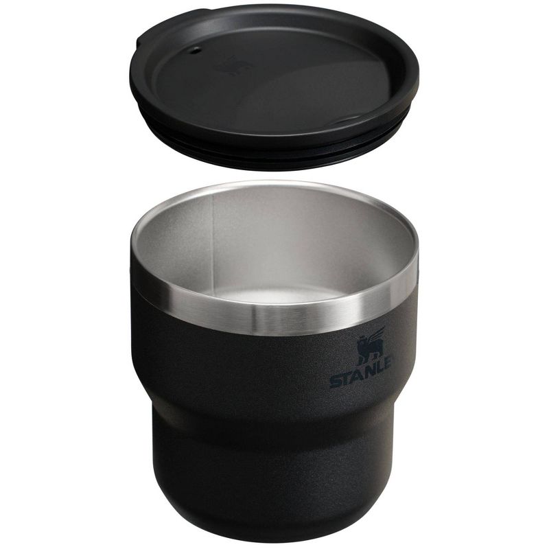 Stanley 10oz Stay Hot Stacking Camp Cup - Black 2.0, 3 of 4
