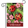 Briarwood Lane Garden Flag 18x12.5 For Outdoor Ladybugs on Leaves Spring Garden Flag Flag For Spring Garden Flag Flags For Outside - 2 of 4