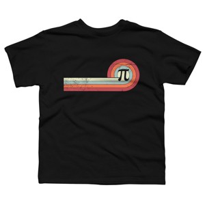 Boy's Design By Humans Retro Vintage Pi Day Math Circle By TaiHan T-Shirt - 1 of 2