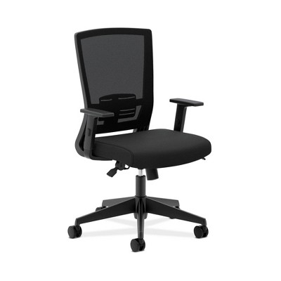 Entire Mesh High Back Office Chair with Adjustable Arms Black - HON