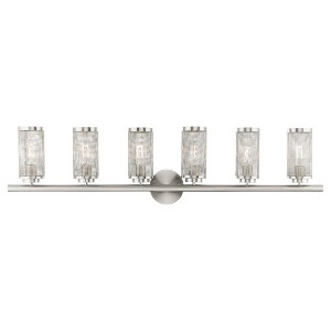 Livex Lighting Industro 6 - Light Vanity in  Brushed Nickel - 1 of 1