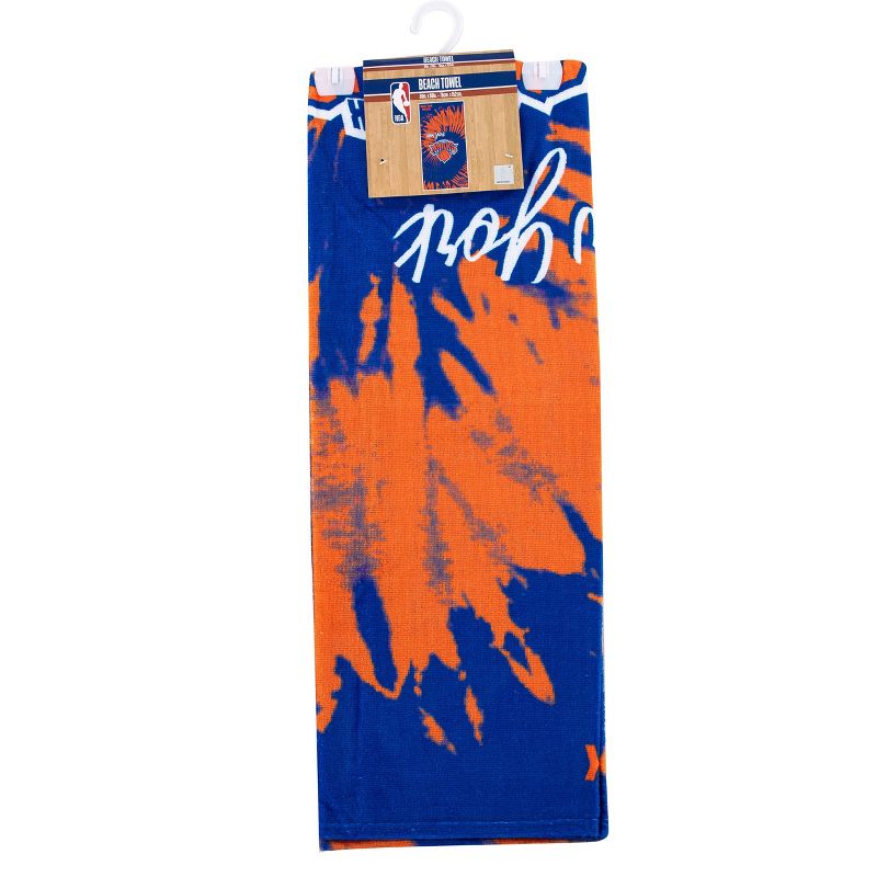 NBA New York Knicks Pyschedelic Beach Towel, 3 of 7