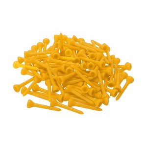 Unique Bargains Portable Chair-shaped Golf Tees Multicolor 100 Pcs - 1 of 4