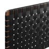 Modway Sparta Weave Wall-Mount King Vegan Leather Headboard - 3 of 4