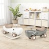 Infans Convertible Rocking Horse & Sliding Car w/ Detachable Balance Board Dark Gray - image 3 of 4