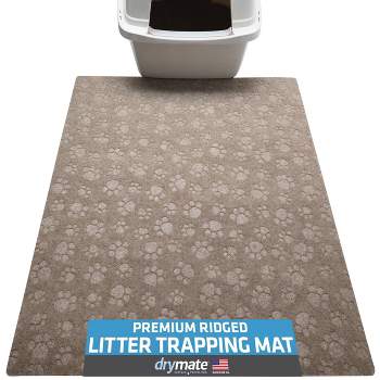 Drymate 28" x 34" Cat Litter Trapping Mat - Taupe