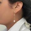 Adornia 14k Gold Plated Freshwater Pearl Drop Earrings - 2 of 4