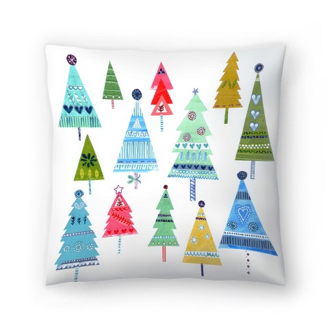 Christmas Trees By Pi Holiday Collection - 20 X 14 Throw Pillow -  Americanflat : Target