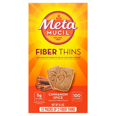 Metamucil Multi-grain Fiber Wafers - Cinnamon Spice - 12ct - image 1 of 4