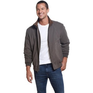 Weatherproof Men's Microfiber Fleece Lined Bomber Jacket - 1 of 4