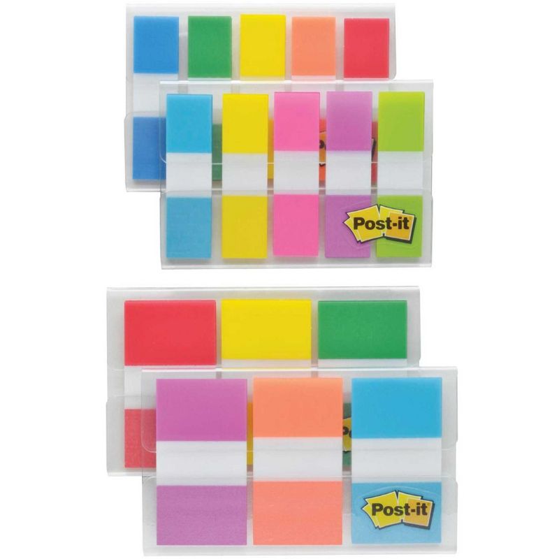 Post-it Flags Combo Pack, 1/2 and 1 Inch, 320 Flags, 1 of 3