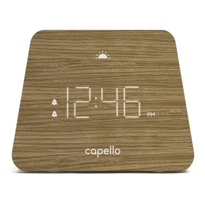 Digital Mantle Alarm Clock Lark Finish - Capello_1