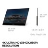 Refurbished: ViewSonic 15.6" UHD Portable OLED Monitor VX1655-4K-OLED  - Manufacturer Refurbished - 4 of 4