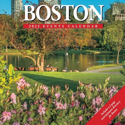2022 Wall Calendar Boston - Willow Creek Press