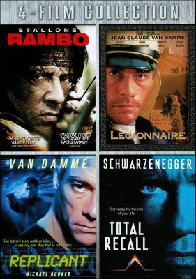 Rambo / Legionnaire / Replicant / Total Recall (DVD)(2010)