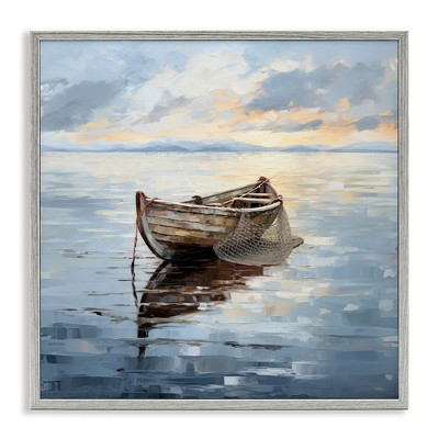 Stupell Industries Fishing Boat Painting, 24" x 24"
