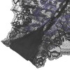 Agnes Orinda Women Plus Size Underwire Floral Lace Mesh Push-Up 2-Hook Lace Trim Bra and Panty Set - 4 of 4