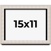 PosterPalooza | Minimalist Shadow Box Silver Picture Frame - UV Acrylic, Backing Board, Hanging Hardware - 2 of 4