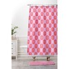 Deny Designs Krissy Mast Checkerboard Bows in Pink Memory Foam Bath Mat - 4 of 4
