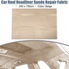 Unique Bargains Car Interior Foam Backed Broken Faded Repair Headliner Suede 1 Pc - 2 of 4