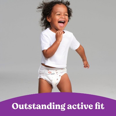 Huggies Little Movers HuggFit 360° Diapers – Size 4, 21 Count | Leak-Proof & Blowout Protection