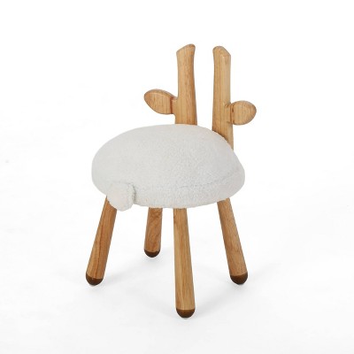 Rose Red's Stoolimals Collection Deer Stool White - Christopher Knight Home