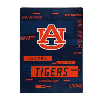 NCAA Auburn Tigers Digitized 60 x 80 Raschel Throw Blanket