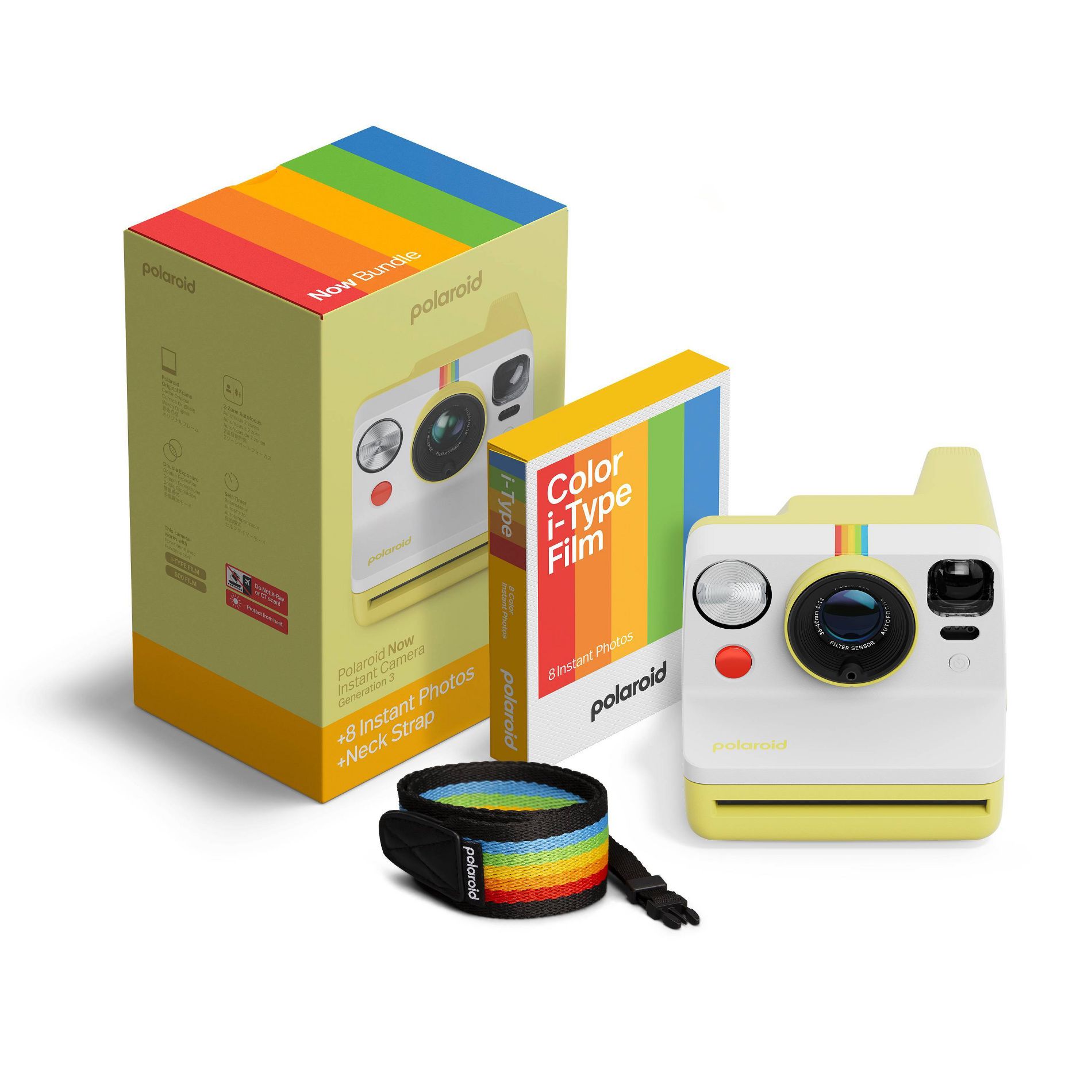 Polaroid Now Gen 3 Gifting Bundle - Yellow