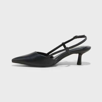 Women's Annette Slingback Heels - A New Day - image 2
