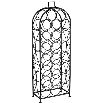 23 Bottle French Style Wine Arch Wine Rack - Sorbus
