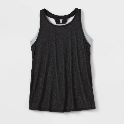 Girls' 2-in-1 Tank Top - All in Motion™